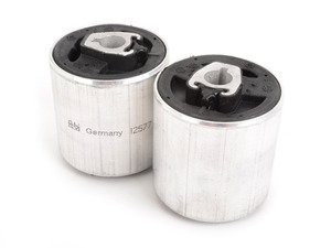 ES#2870110 - 31120006482 - Front Control Arm Bushings - Pair - Also referred to as thrust arm or traction strut bushing. Rear position front control arm. - Febi - BMW