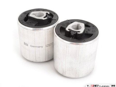 ES#2870110 - 31120006482 - Front Control Arm Bushings - Pair - Also referred to as thrust arm or traction strut bushing. Rear position front control arm. - Febi - BMW