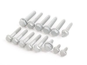 ES#2972697 - n10558002KT2 - Complete Drivetrain Mount Hardware Kit - Includes all necessary stretch bolts that must be replaced whenever your mounts are serviced - Genuine Volkswagen Audi - Volkswagen
