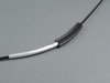 ES#393796 - 4F1823531B - Hood Latch Release Cable - Connects to the hood latch and the hood latch release lever - Genuine Volkswagen Audi - Audi