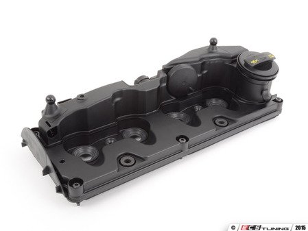 ES#1910324 - 03L103469R - Valve Cover - Includes PCV, oil cap and valve cover gasket - Genuine Volkswagen Audi - Volkswagen