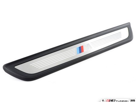 ES#2584366 - 51478053575 - F06 Front outer door sill - priced each - ///M logo door sill, fits left or right side - Genuine BMW - BMW
