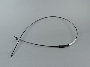 ES#393796 - 4F1823531B - Hood Latch Release Cable - Connects to the hood latch and the hood latch release lever - Genuine Volkswagen Audi - Audi