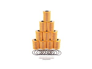 ES#263819 - 11427833769Mn-10 - Oil Filter Kits, Pack Of 10 - Stock Up And SAVE! - Stock up on filters for your S50, S52, and S54 - Mann - BMW