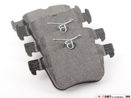 ES#2918553 - 8V0698451A - Rear Brake Pad Set - Economical doesn't mean they won't perform! - Mintex - Audi Volkswagen