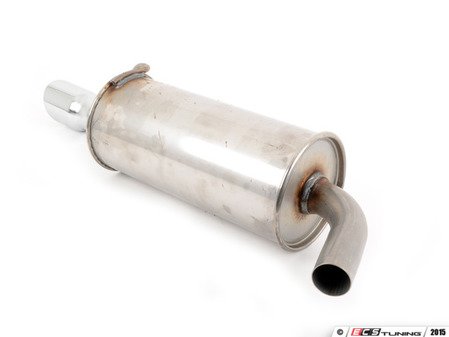 ES#2641964 - 18308608937 - JCW Muffler - Rear Left - JCW sport exhaust pipe with intergrated tips - Genuine MINI - MINI