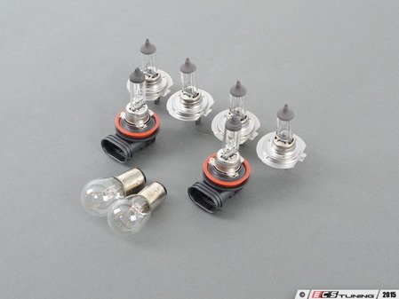 ES#2581900 - 2825KT - Halogen Headlight Bulb Refresh Kit - Includes every bulb for both headlights - Assembled By ECS - Audi