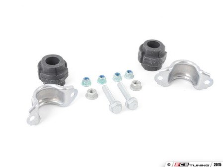 ES#2731895 - 4D0411327GKT2 - Front Sway Bar Installation Kit - Includes new bushings, brackets and hardware - Assembled By ECS - Audi