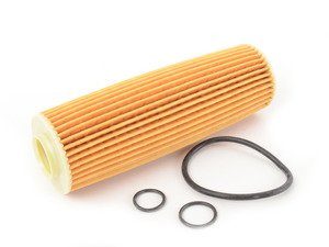 ES#2730874 - 2711800509 - Engine Oil Filter - Priced Each - Includes all o-rings needed for installation - Mahle - Mercedes Benz