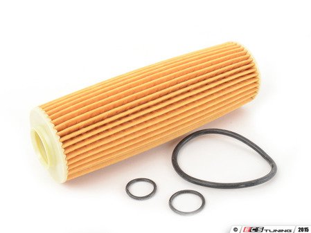 ES#2730874 - 2711800509 - Engine Oil Filter - Priced Each - Includes all o-rings needed for installation - Mahle - Mercedes Benz