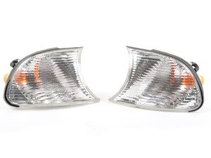 ES#2808221 - 4441507PAQC - Clear Corner Assembly - Pair - Direct replacements for the stock amber corner lights - Depo - BMW