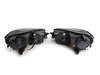 ES#2966523 - 83027 - Projector Headlight Set - Blackout - (NO LONGER AVAILABLE) - With dual LED light bars - JOM - 