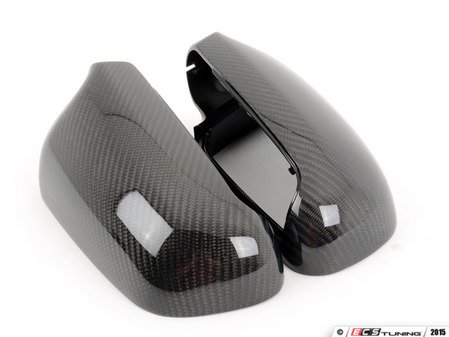 ES#2855865 - 012602ecs01 - Carbon Fiber Mirror Cap Set - Audi B5/C5/D2 - Upgrade your exterior look - ECS - Audi