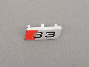 ES#2740401 - 8V0419685 - Steering Wheel Badge - "S3" - Replacement for your scratched or damaged emblem - Genuine Volkswagen Audi - Audi