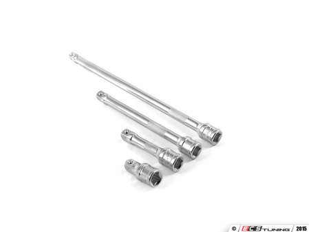 ES#2804822 - 010124SCH01A - 4 pc. 3/8" Drive Extension Set - Complete your tool set with this extension set of the 4 most popular sizes. - Schwaben - Audi BMW Volkswagen Mercedes Benz MINI Porsche