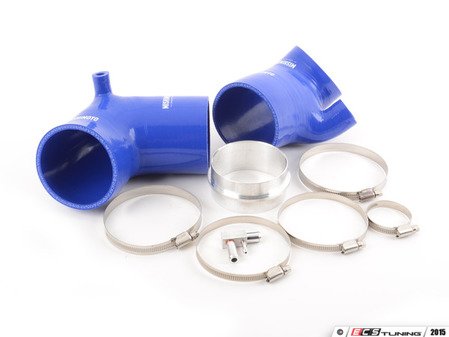 ES#2952206 - MMHOSEE46323IBL - Silicone Intake Boot Kit - Blue - (NO LONGER AVAILABLE) - The cure for the common rotted intake boot - lifetime warranty! - Mishimoto - 