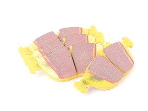 ES#517872 - DP41035R -  YellowStuff Performance Brake Pad Set - EBC's premium sport street pad that offers high friction levels and heat fade resistance - EBC - Audi BMW Volkswagen Mercedes Benz