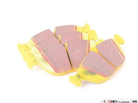 ES#517872 - DP41035R -  YellowStuff Performance Brake Pad Set - EBC's premium sport street pad that offers high friction levels and heat fade resistance - EBC - Audi BMW Volkswagen Mercedes Benz