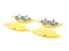 ES#517872 - DP41035R -  YellowStuff Performance Brake Pad Set - EBC's premium sport street pad that offers high friction levels and heat fade resistance - EBC - Audi BMW Volkswagen Mercedes Benz