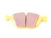 ES#517872 - DP41035R -  YellowStuff Performance Brake Pad Set - EBC's premium sport street pad that offers high friction levels and heat fade resistance - EBC - Audi BMW Volkswagen Mercedes Benz