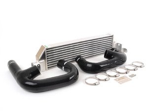 ES#2785057 - FMINTMK7 - Twintercooler - Black Hoses - Decrease heatsoak with this front mount intercooler - Forge - Volkswagen