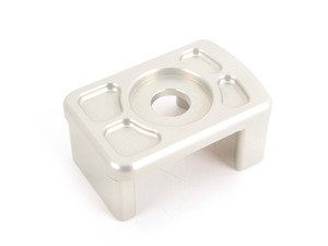 ES#2975981 - 034-509-1021 - Billet Aluminum Dog Bone Mount Insert - T6-6061 Billet Aluminum Engineered to Fill Void In Factory Subframe Bushing Mount - 034Motorsport - Audi Volkswagen