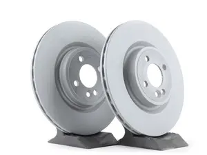 Front JCW Brake Rotors ( Non-Cross Drilled ) - Pair 12.44