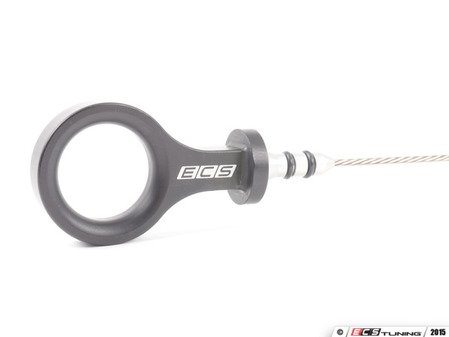 ES#2975665 - 006131ecs01-02KT - Billet Engine Oil Dipstick - Black Anodized - A more durable and aesthetically pleasing addition to your engine bay - ECS - Audi