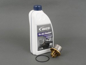 ES#2984802 - 11531318274KT - Thermostat Replacement Kit - Includes thermostat, o-ring, and coolant - Assembled By ECS - BMW