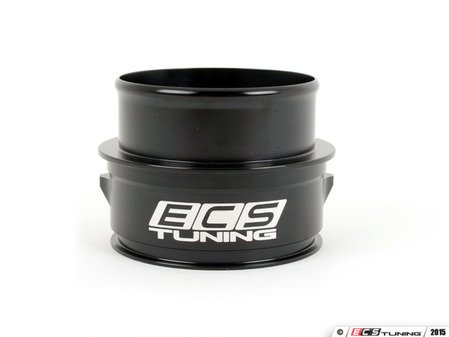 ES#2857487 - 001591ECS03 - Intercooler Hose Adapter - Each - Easily adapt from your intercooler inlet or outlet to a 2.5" hose with this ECS CNC-machined adapter - ECS - Audi Volkswagen