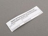 ES#2643228 - 01292337569 - STICK-ON LABEL - Genuine BMW - BMW