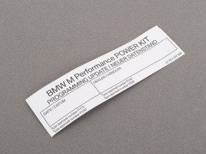 ES#2643228 - 01292337569 - STICK-ON LABEL - Genuine BMW - BMW
