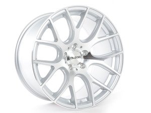 ES#2801261 - 040-9KT - 18" Style 040 Wheels - Square Set Of Four - (NO LONGER AVAILABLE) - 18"x10" ET40 57.1CB 5x112 Hyper Silver with machined face - Alzor - Audi Volkswagen