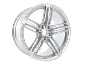 ES#2600673 - 8T0601025CB - 19" Triple Split 5-Spoke Wheel - Priced Each - 19"x9" ET33 5x112 Silver - Genuine Volkswagen Audi - Audi