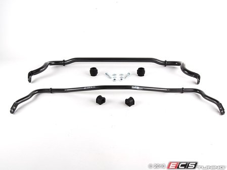 ES#3536876 - 72257 -  Performance Front & Rear Sway Bar Kit - Includes front adjustable (32mm) and rear (22mm) adjustable sway bars with required bushings - H&R - Audi