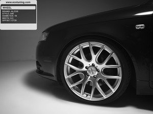 ES#5424781 - 040-7-23535-B6B7 - 19" Alzor Style 040 Wheel and Tire Package - 235/35R19 - Audi B6/B7 A4/S4 - 19x8.5 ET35 5x112 57.1CB - Silver/Machined Face - With your choice of tires mounted and balanced for an easy install! - Alzor - Audi