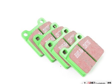 ES#519675 - DP2104 - GreenStuff Performance Brake Pad Set - Mild upgrade pad, great for an afternoon of sporty driving - EBC - Mercedes Benz Porsche