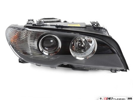 ES#172970 - 63127165950 - E46 Bi-Xenon Headlight Assembly - Right - Featuring white indicators. - Genuine BMW - BMW