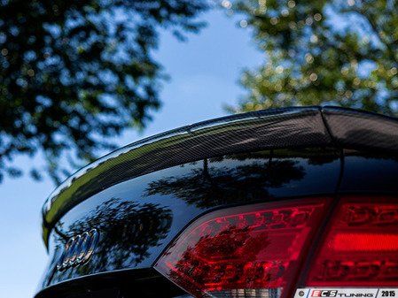 ES#3071996 - 009791ECS01KT - 3-Piece Carbon Fiber Trunk Spoiler - Add a touch of class and style with a new carbon fiber spoiler - ECS - Audi