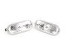 ES#205110 - 1j0998005 - Smooth Style Side Marker Set - Clear - (NO LONGER AVAILABLE) - Fender-mounted side markers - URO - 