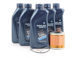 ES#258416 - M42IN1 - Genuine BMW Oil Change Kit / Inspection I - Aluminum Filter Housing - Everything you'll need to do a basic oil change - Assembled By ECS - BMW