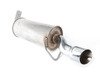 ES#2641965 - 18308609042 - JCW Muffler - Rear Right - JCW sport exhaust pipe with intergrated tips - Genuine MINI - MINI