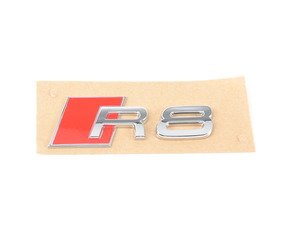 ES#2632249 - 420853741A2ZZ - 'R8' Emblem - Chrome - Replace your worn or missing emblem - Genuine Volkswagen Audi - Audi