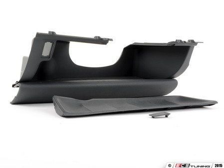 ES#2984784 - 51161186417KT2 - Driver Side Euro MINI Storage Partition / Parcel Shelf Full Kit - Left - Get the Euro look and extra space for your items, includes blind plate cover & rubber shelf insert - Genuine European Mini - MINI