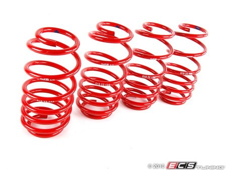 ES#252178 - 50311 - Sport Spring Set - Unrivaled comfort and performance.  Average lowering of 1.25"F 1.25"R - H&R - Audi
