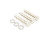 ES#2587005 - 058903133DKT1 - Accessory Belt Kit - Without Air Conditioning - Includes the tensioner, belt and hardware you need for an easy install - Assembled By ECS - Volkswagen
