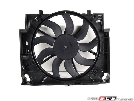 ES#1894183 - 17427603658 - Fan Assembly - With Frame - Mounted in behind the radiator, referred to by BMW as the "Puller Fan" - Genuine BMW - BMW