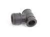 ES#2628164 - 06B103213GKT - Crankcase Breather Hose Kit - Includes the "L" & "T" shaped breather hoses, breather valve and adjustable clamps - Assembled By ECS - Audi