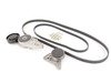 ES#2587002 - 58260511KT1 - Accessory Belt Kit - Includes Air Conditioning - All the tensioners, belts and hardware you need for your accessory system - Assembled By ECS - Volkswagen
