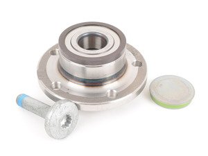 ES#4901131 - 5WA501611E - Rear Wheel Bearing Assembly (32mm) - Priced Each - Includes dust cover and axle bolt - Meyle - Audi Volkswagen
